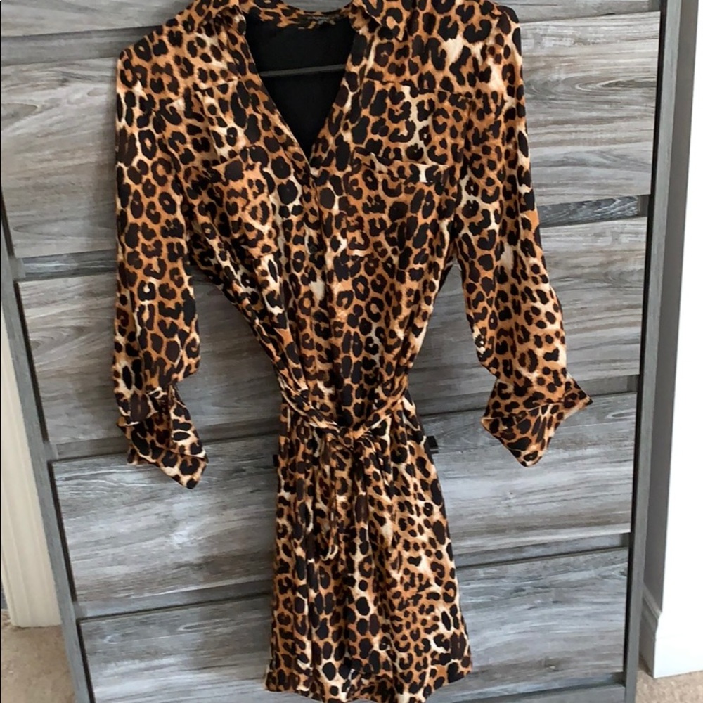 Express Portofino Shirt Dress